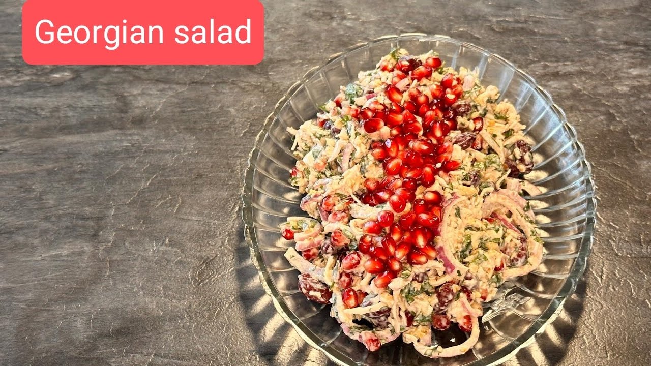 Georgian Salad : Quick and Delicious Recipe!