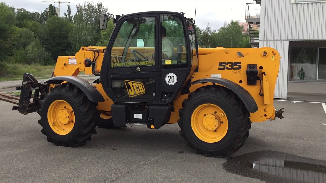 Обзор телескопического погрузчика JCB 535-95 2003 года от компании ООО 