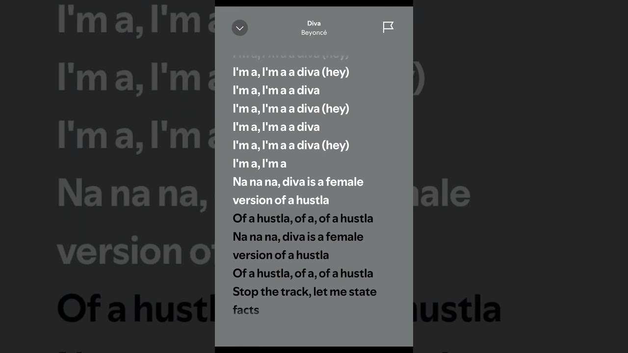 Diva   Beyonc&eacute; Lyrics #free #music #hensonn #lyrics #kordhell #theweeknd #moondeity #song #remix