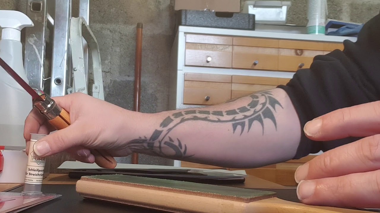 Strop en Cuir pour un affilage **OPINEL**
