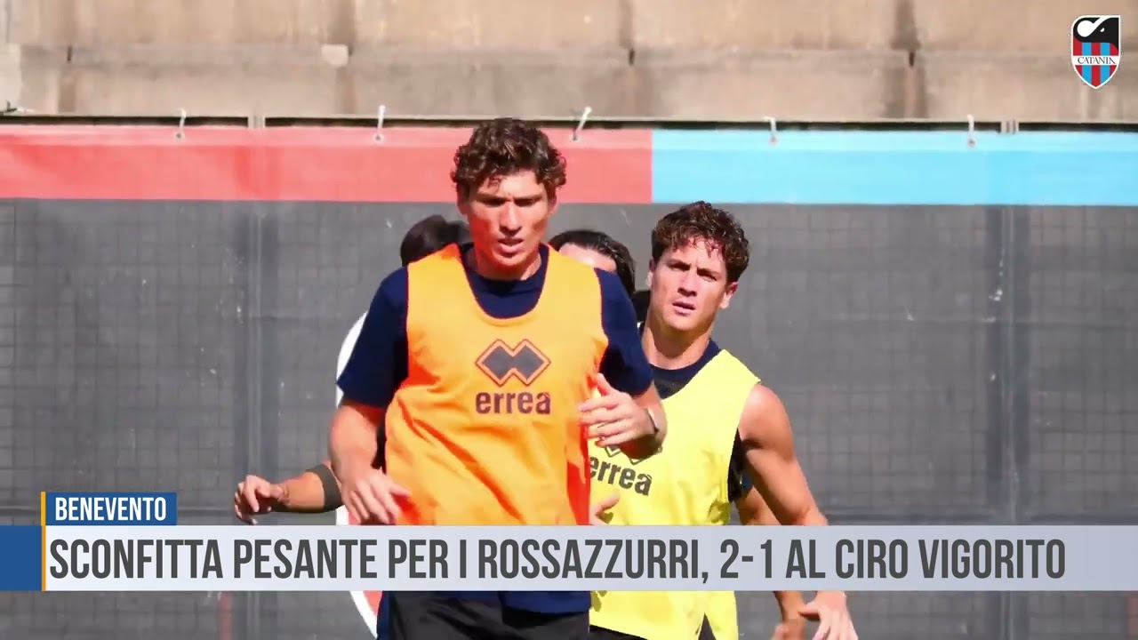 Benevento: Serie C. Sconfitta pesante per il Catania. In fumo le speranze di riaprire il campionato