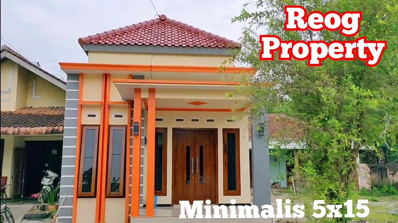 RUMAH MINIMALIS CANTIK SUDAH VINIS MARI MASUK
