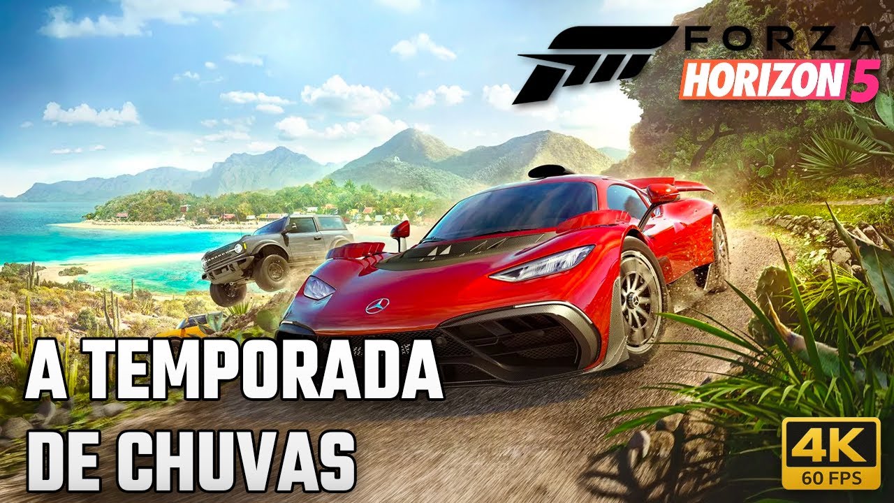Forza Horizon 5 #24 - A temporada de chuvas | PS5 Pro • 4K60 • PT-BR