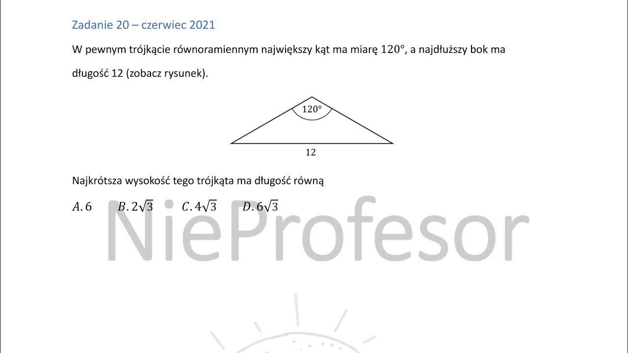 MP 28. 2021.06. zadanie 20 matematyka PP