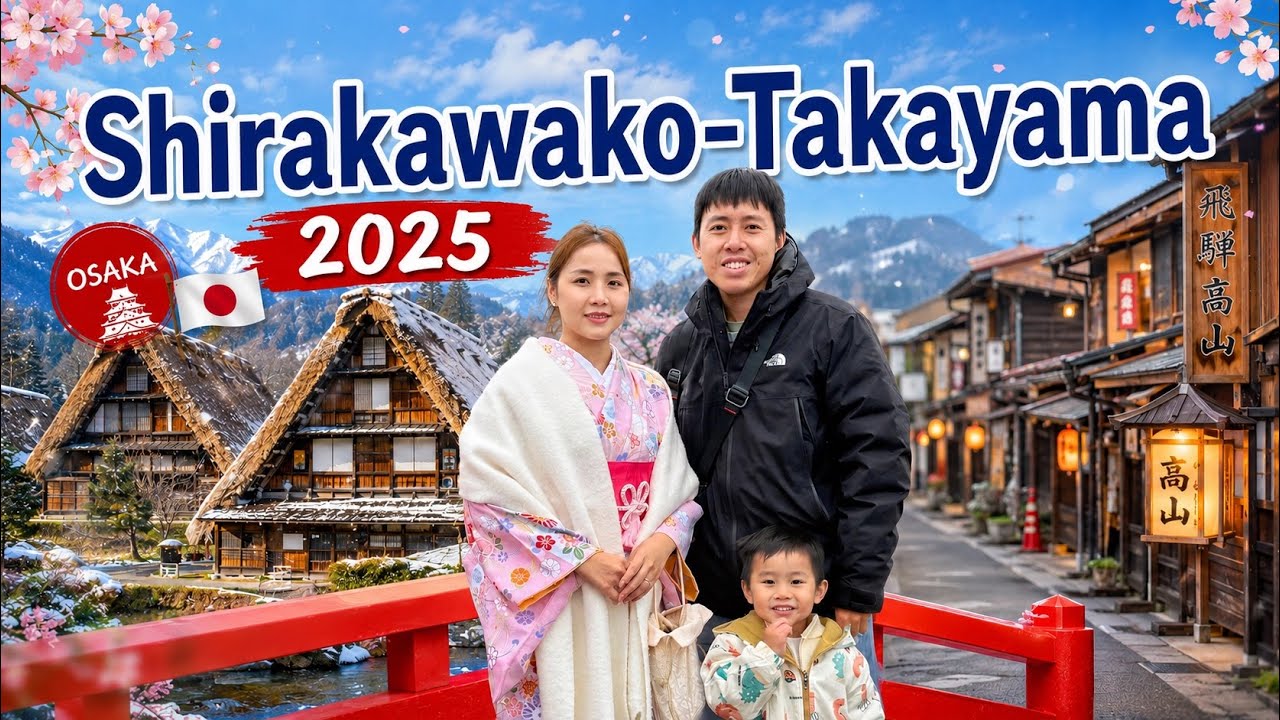 Osaka Ep.2  Shirakawako - Takayama 2025