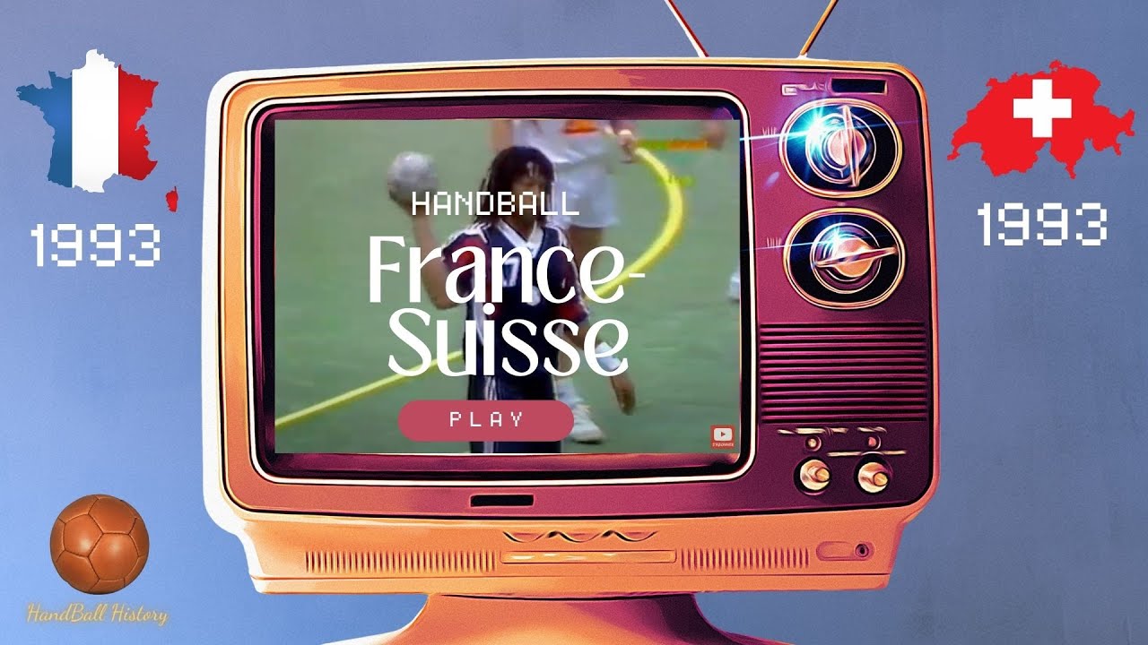 France / Suisse 1993  | Championnat du monde Handball 🤾‍♂️