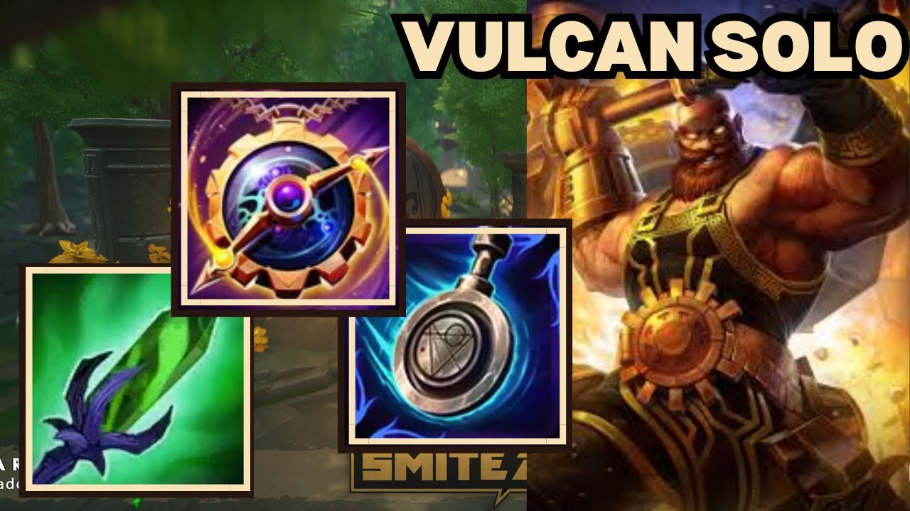 This Solo God Got Secretly Buffed?! - Vulcan Deity Solo Smite 2 Gameplay