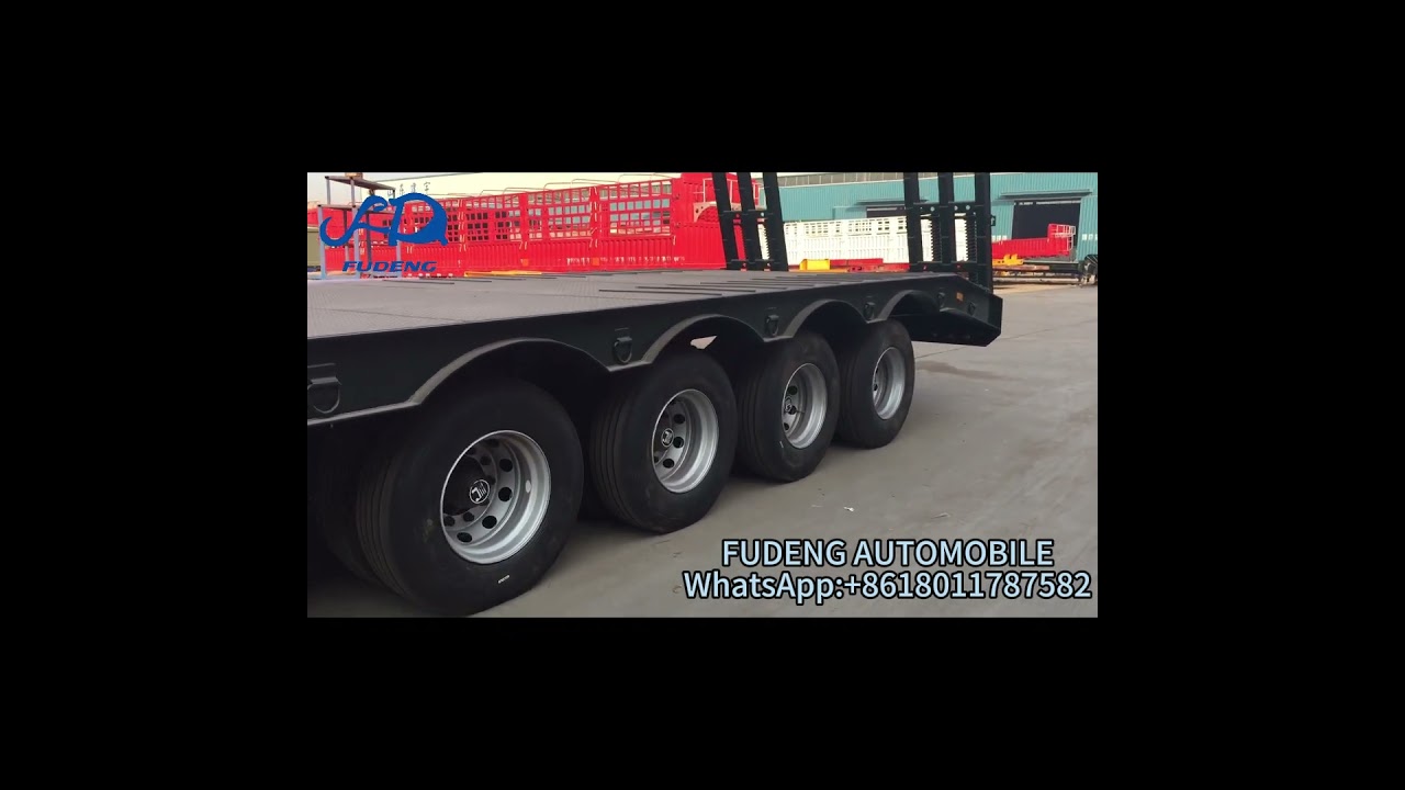 4 axles low bed trailer, low bed trailer, low loader trailers, lowboys, lowboy gooseneck trailer