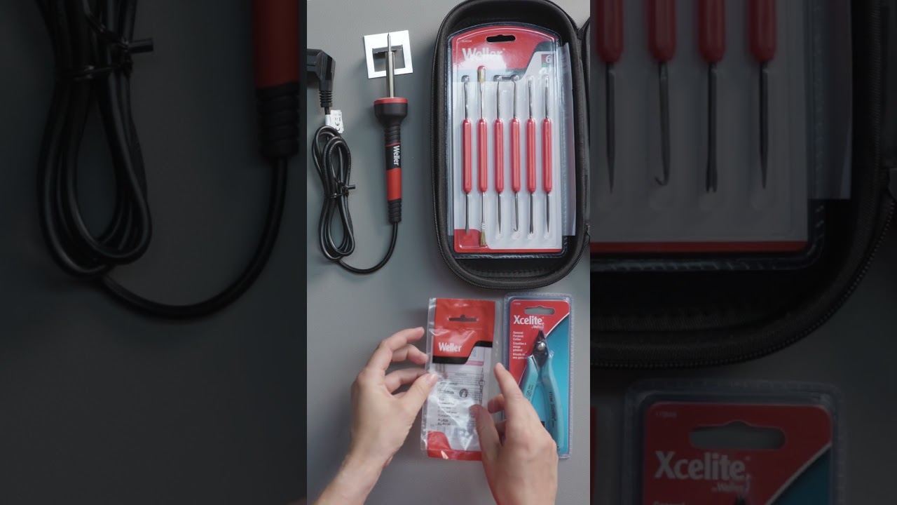 Weller Electronic Soldering Set 30W WLPROESKEU1 - Unboxing. #Weller #soldering #DIY #Hobby