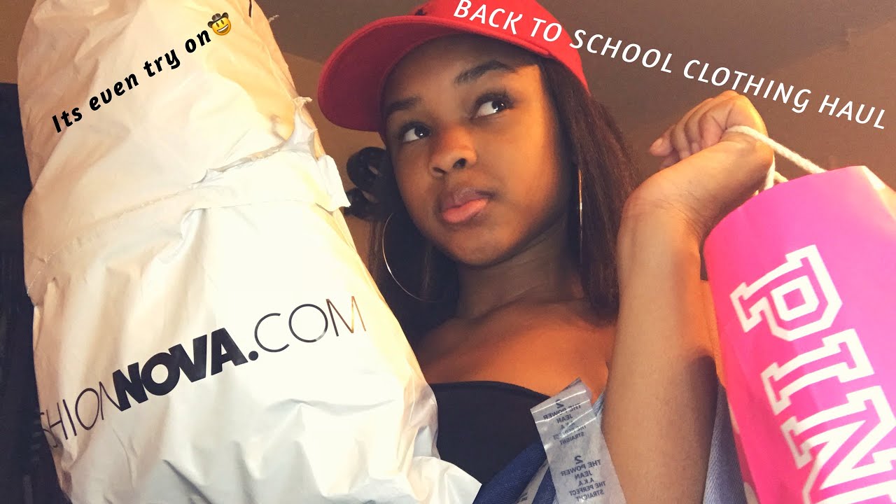 BACK TO SCHOOL CLOTHING TRY-ON HAUL 2018
