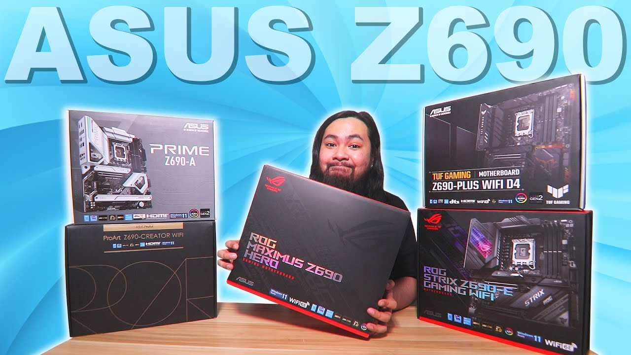 Asus Z690 Motherboards Unboxing + Overview! | Prime, TUF, ProArt, ROG Strix, ROG Maximus