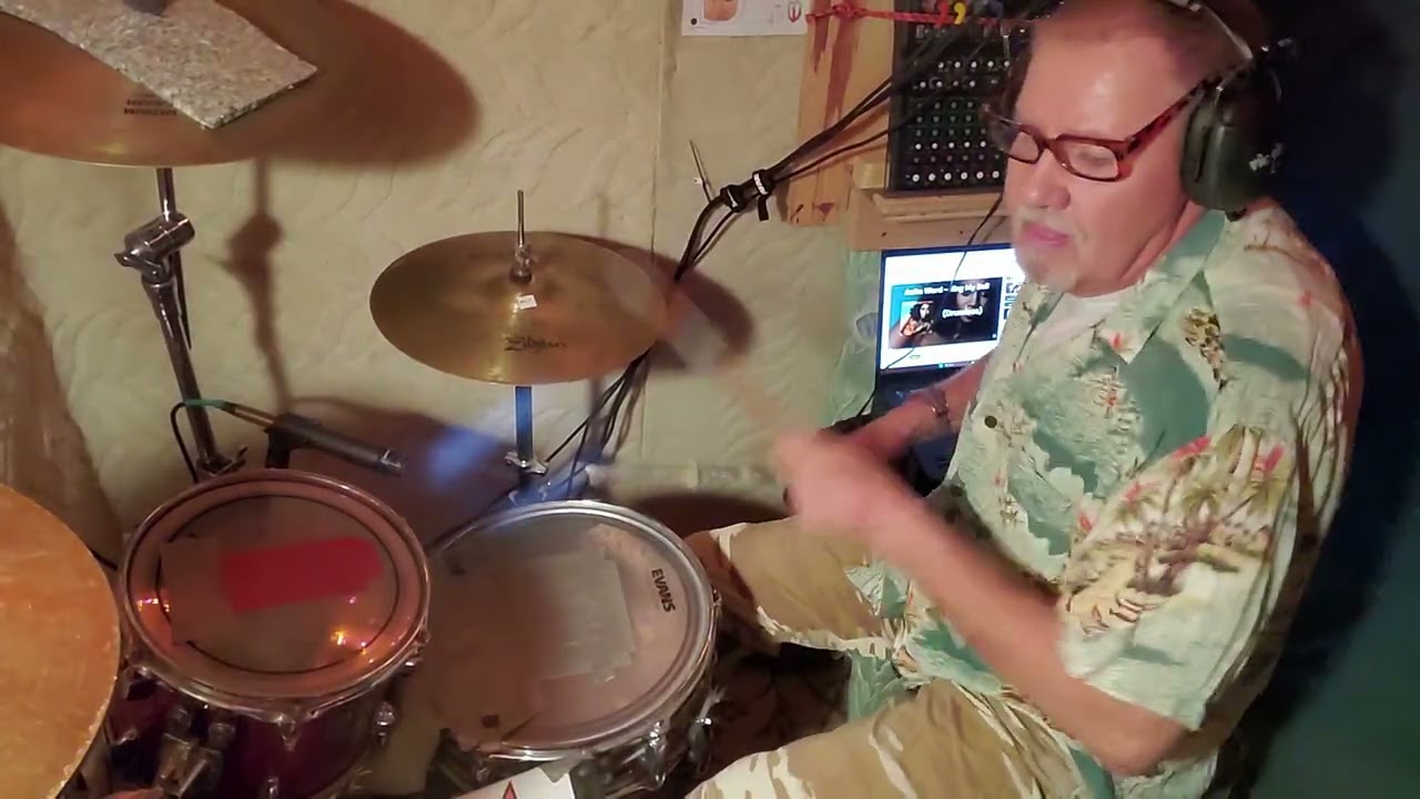 Ring My Bell Drum Cover, playing cross-stick to a drum-less track, 11-29-2025.