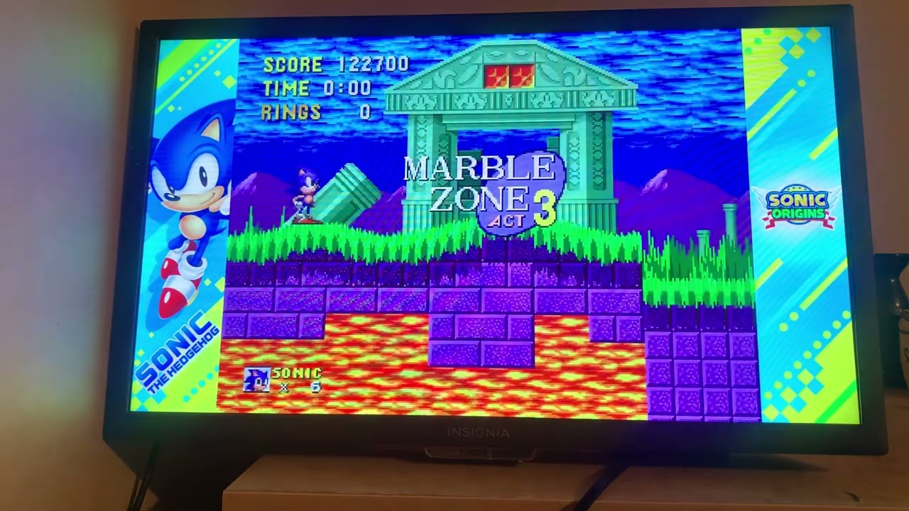 Sonic the hedgehog but if I die the video ends #sonic #Sega #goodvideo 