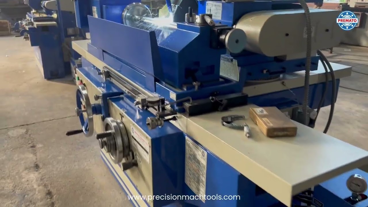 Cylindrical Grinding Machine (PMT-450-150-H)  #cylindrical #grindingmachine #hydraulic