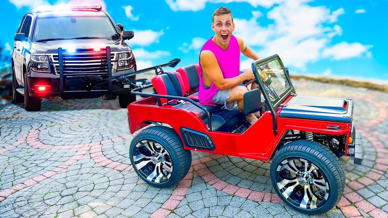 I Stole Carter&rsquo;s Worlds Smallest Mini Jeep!