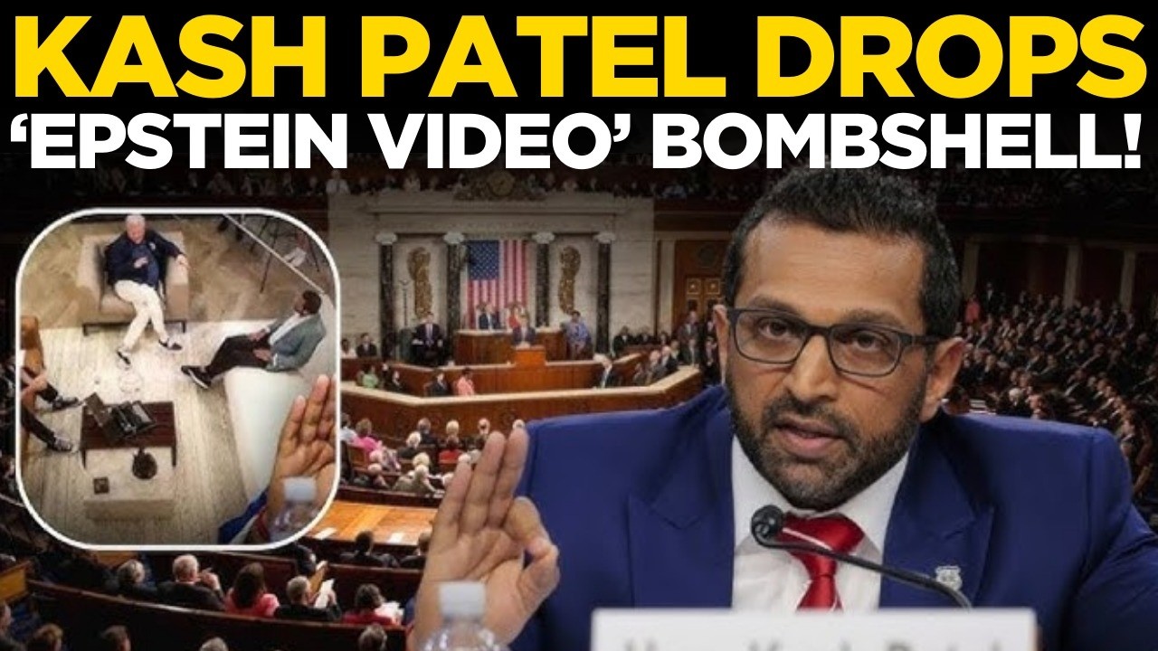 US NEWS LIVE | Kash Patel Drops Epstein Bombshell at Explosive House Hearing | ‘You Want Names?'