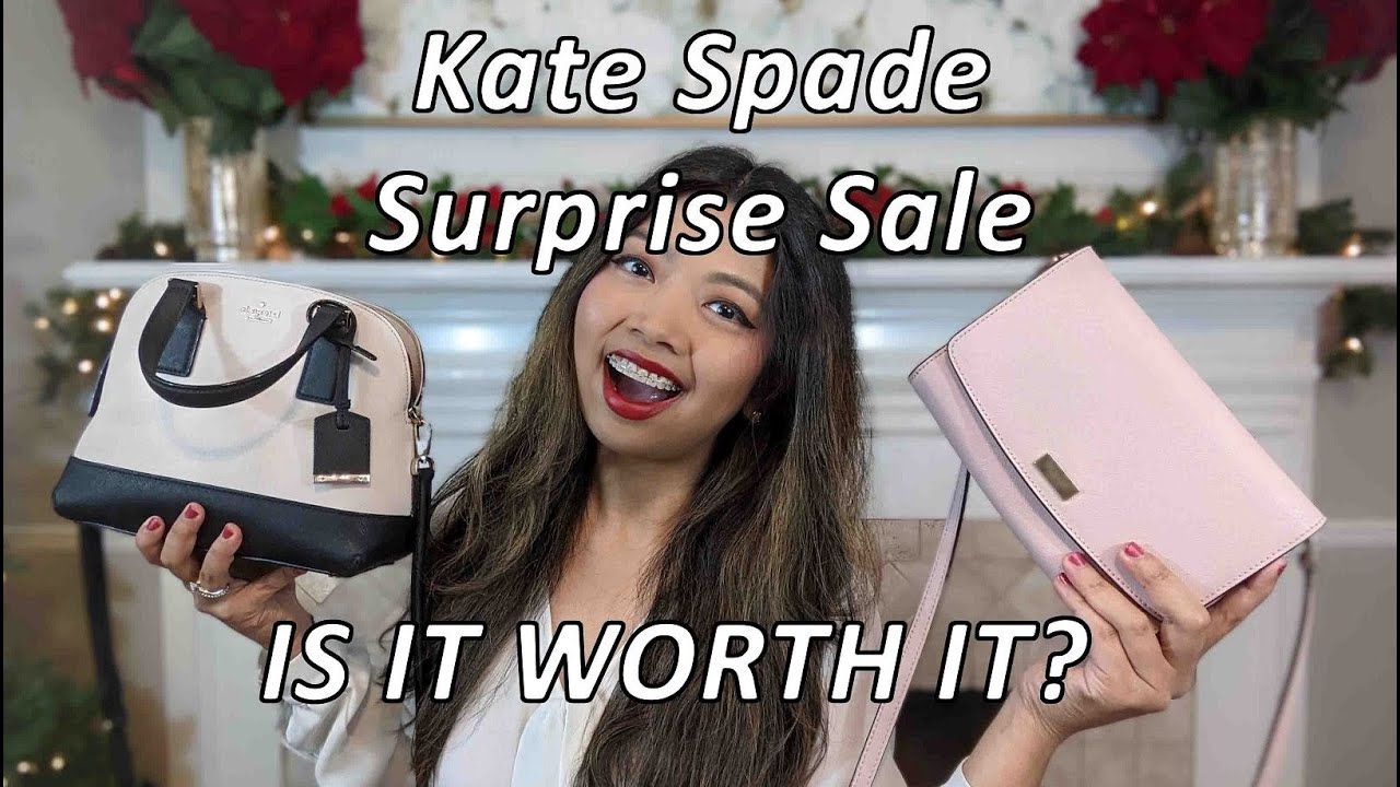Are Kate Spade Surprise Sales Worth It? | Reviewing My Surprise Sale Kate Spade Purses