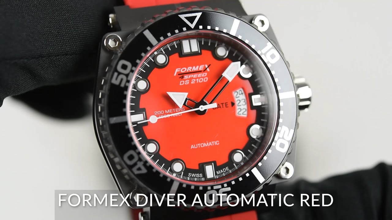 Formex Diver Automatic Red
