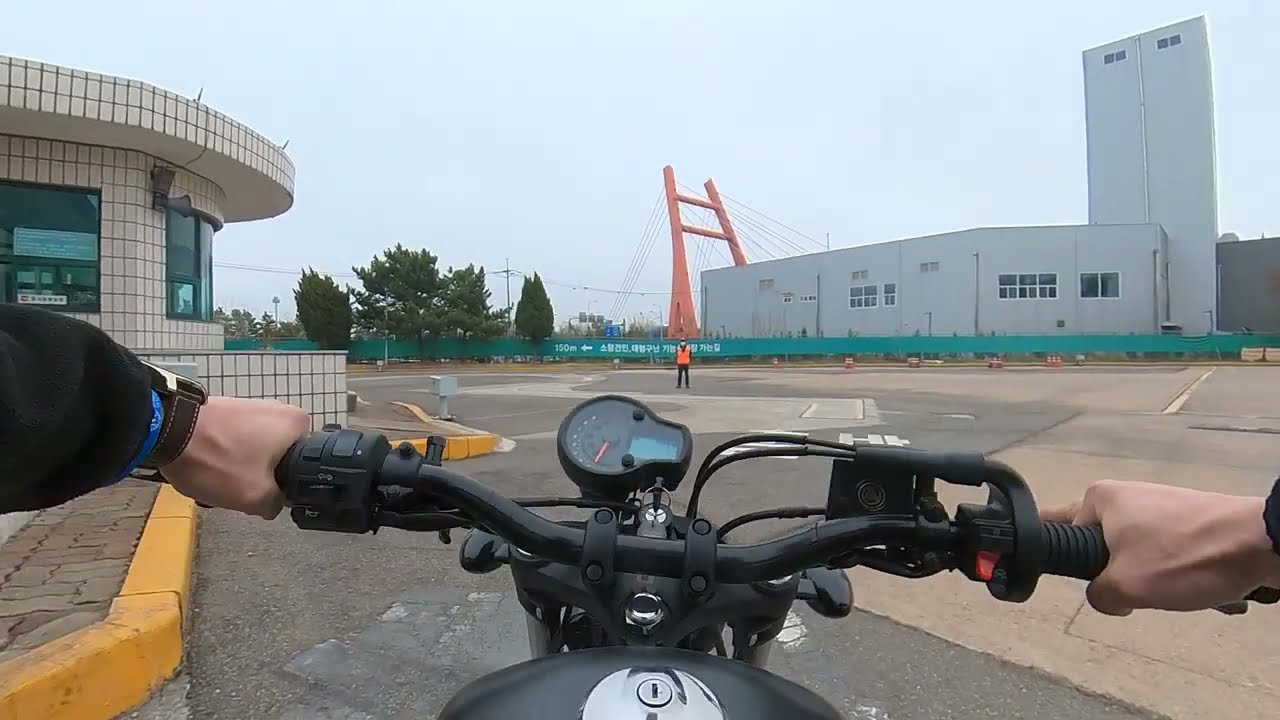샬롬#2종 소형 면허#인천면허시험장/2종소형기능시험/오토바이 면허/KRMOTORS/아퀼라/4전5기 합격~!