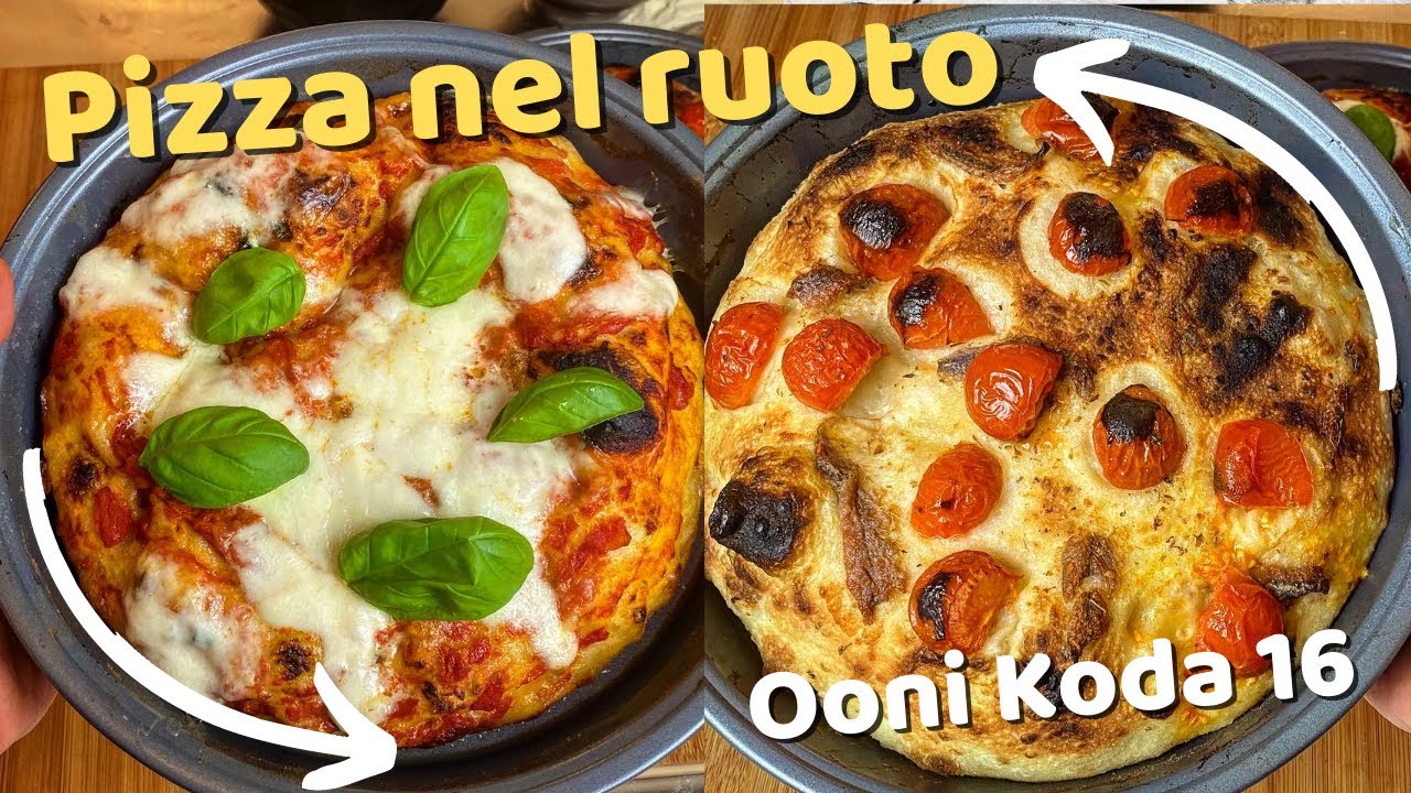 PIZZA NEL RUOTO COTTA CON OONI KODA 16 - FENOMENALE 🤩