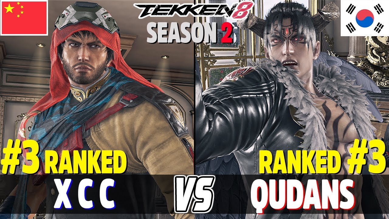 Tekken 8 Season 2 ▰ X C C (#3 Ranked Shaheen) Vs Qudans (#3 Ranked Devil Jin) ▰ High Level Matches!