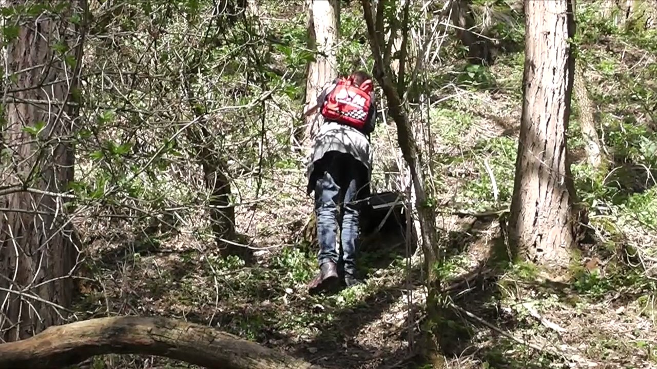 Wandern auf der alten Bahnstrecke zwischen Bassenheim und Ruebenach