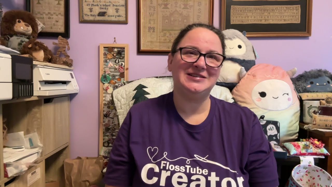 Flosstube 156 July 26-Sept. 3, 2024 Adventures & Cross Stitch Recap #flosstube #crossstitch