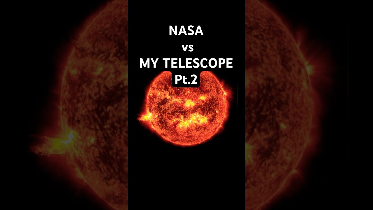 NASA vs My Telescope Pt.2 🔭🤗😎