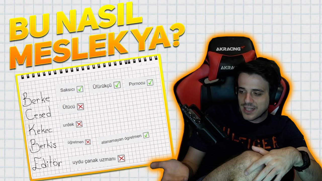 BU NASIL MESLEK? EKİPLE İSİM ŞEHİR HAYVAN | Thaldrin Moments #179