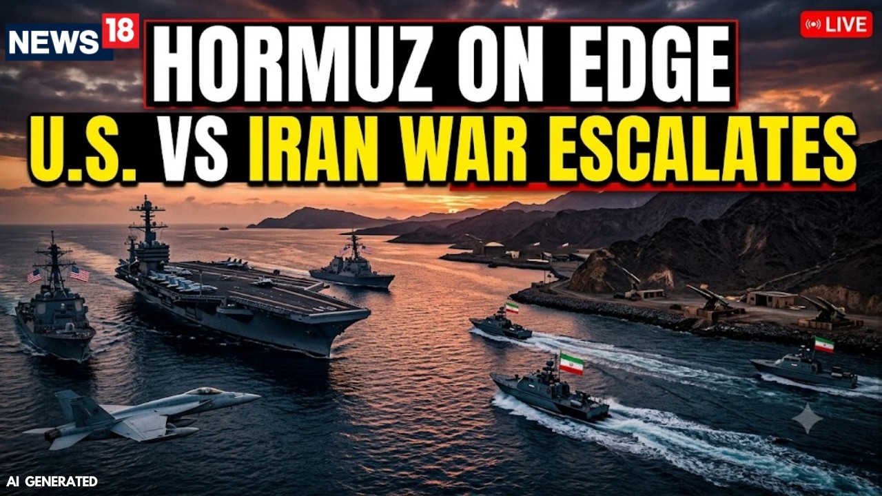 US IRAN WAR BREAKING LIVE | Strait Of Hormuz On High Alert: US-Iran Conflict Sparks Global Concerns