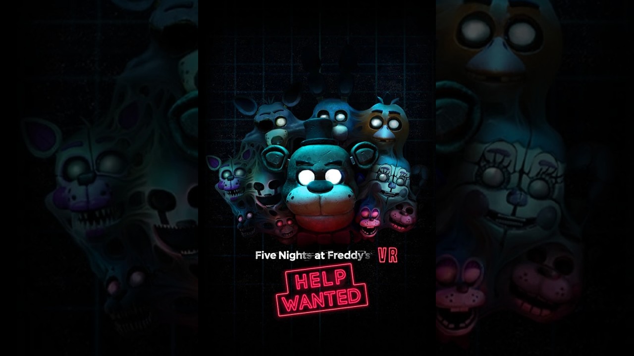 Surviving in FNAF VR (Absolute Panic) with friend.