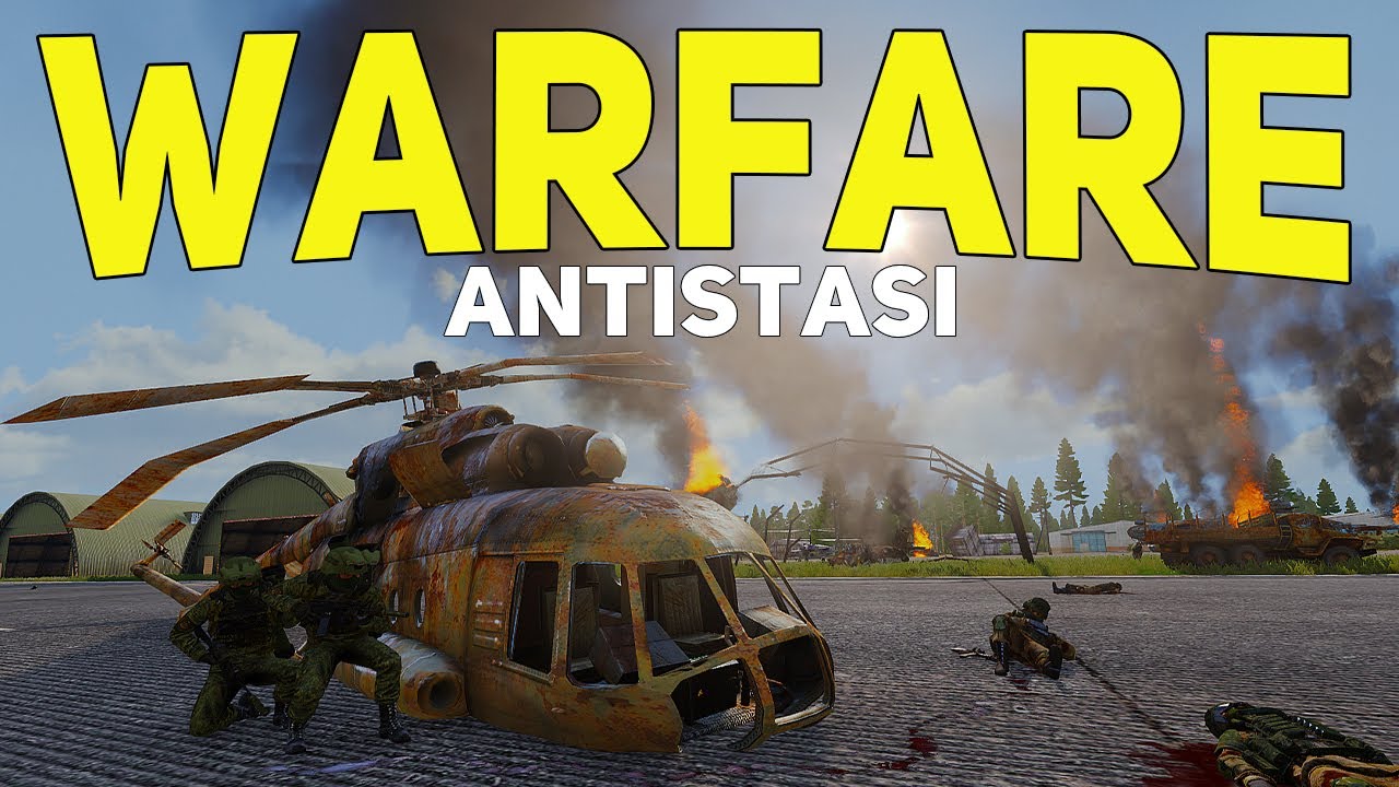 Taking a HUGE Airbase in Antistasi