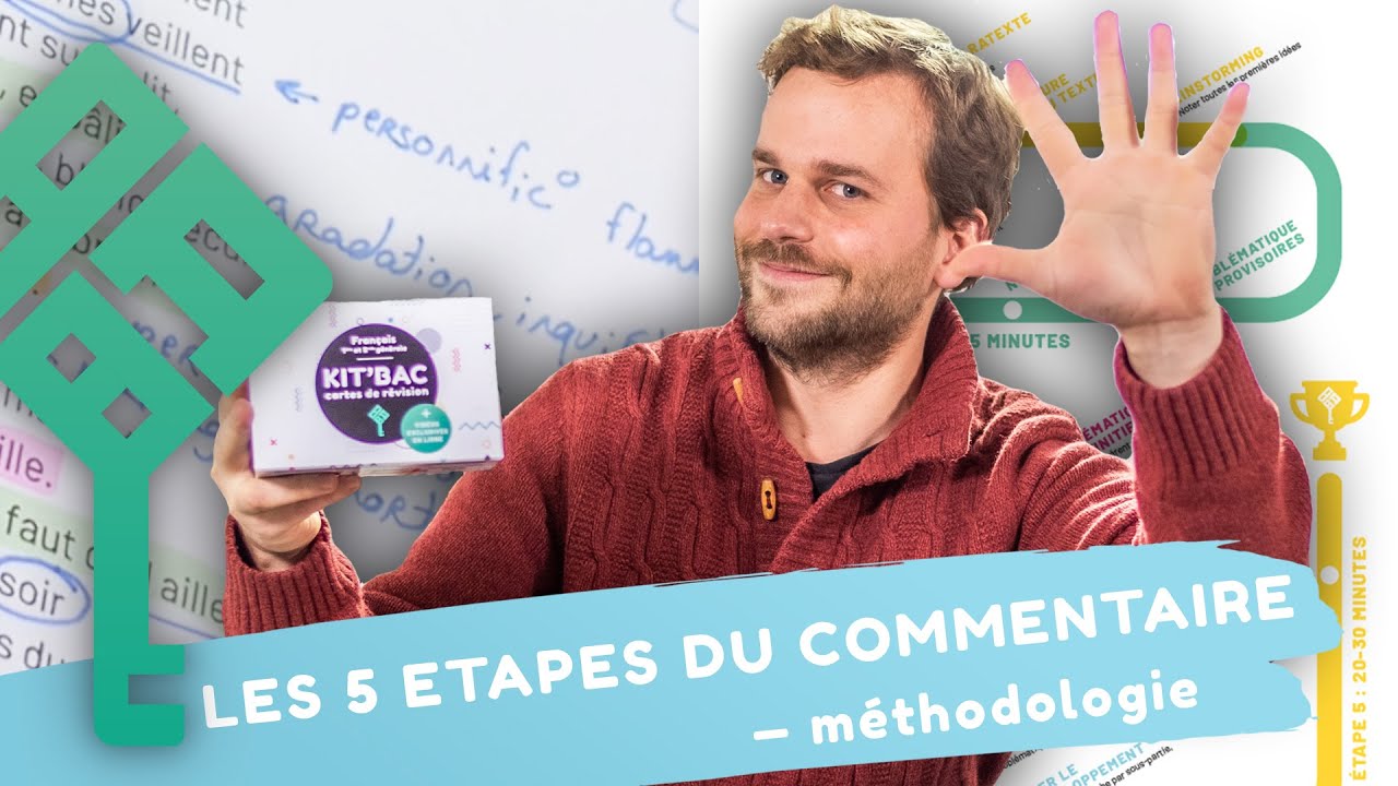 Les 5 &eacute;tapes du commentaire compos&eacute; ! - Bac de fran&ccedil;ais 2026