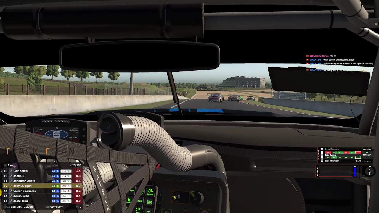iRacing 12 Hours of Bathurst Marathon Motorsports Ford Mustang GT3