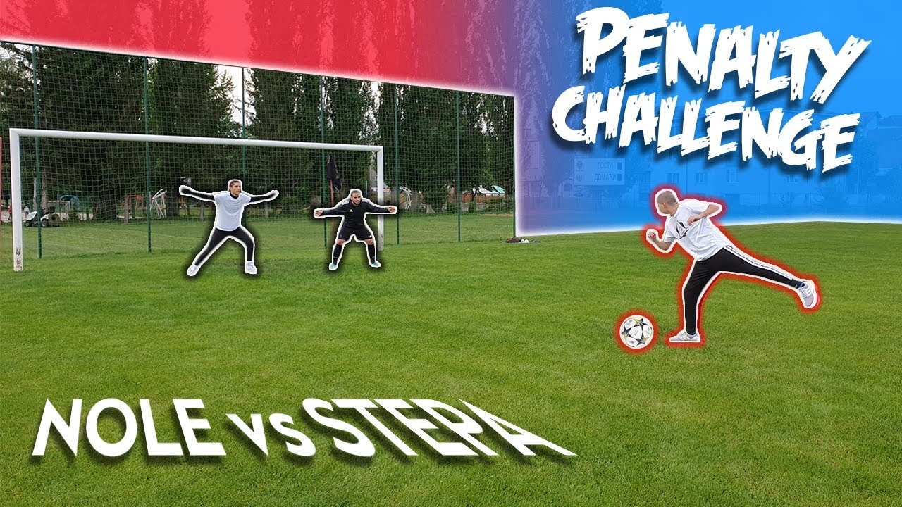 PENALTY CHALLENGE w/ STEPA *&scaron;utnuo kao ronaldo*