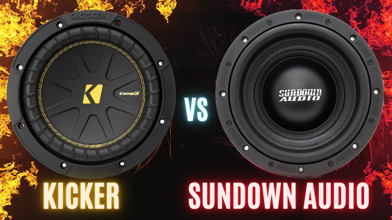 Автомобильные сабвуферы Kicker против Sundown Audio &mdash; кто победит в этой битве басов? 🚗 🔊