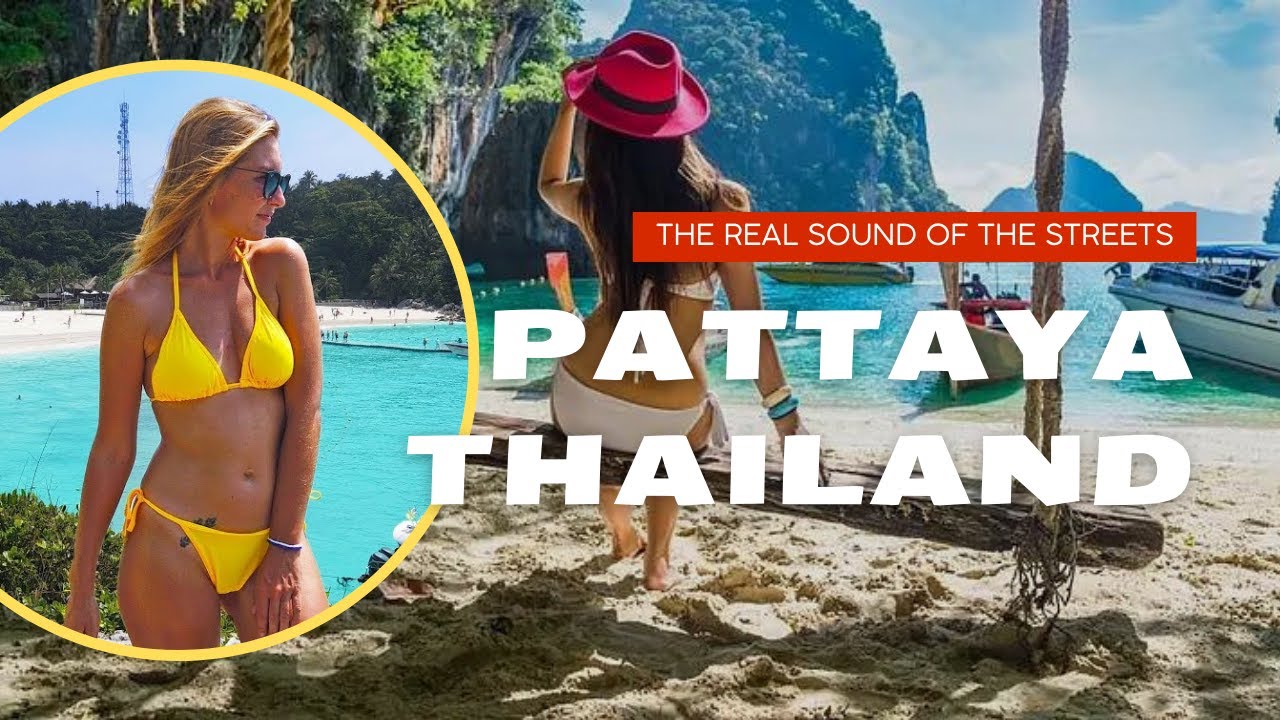 Virtual tour of Thailand in Pattaya city with real sound !