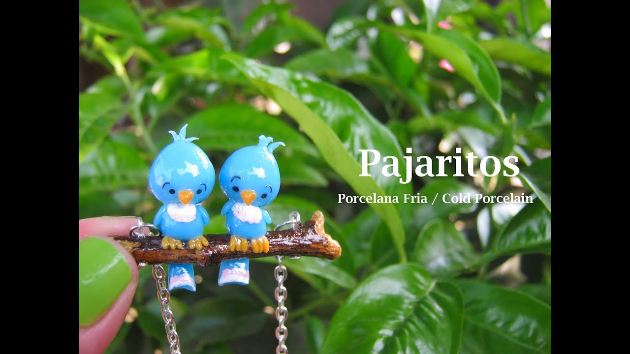 Pajaritos en Porcelana Fria / Cold Porcelain