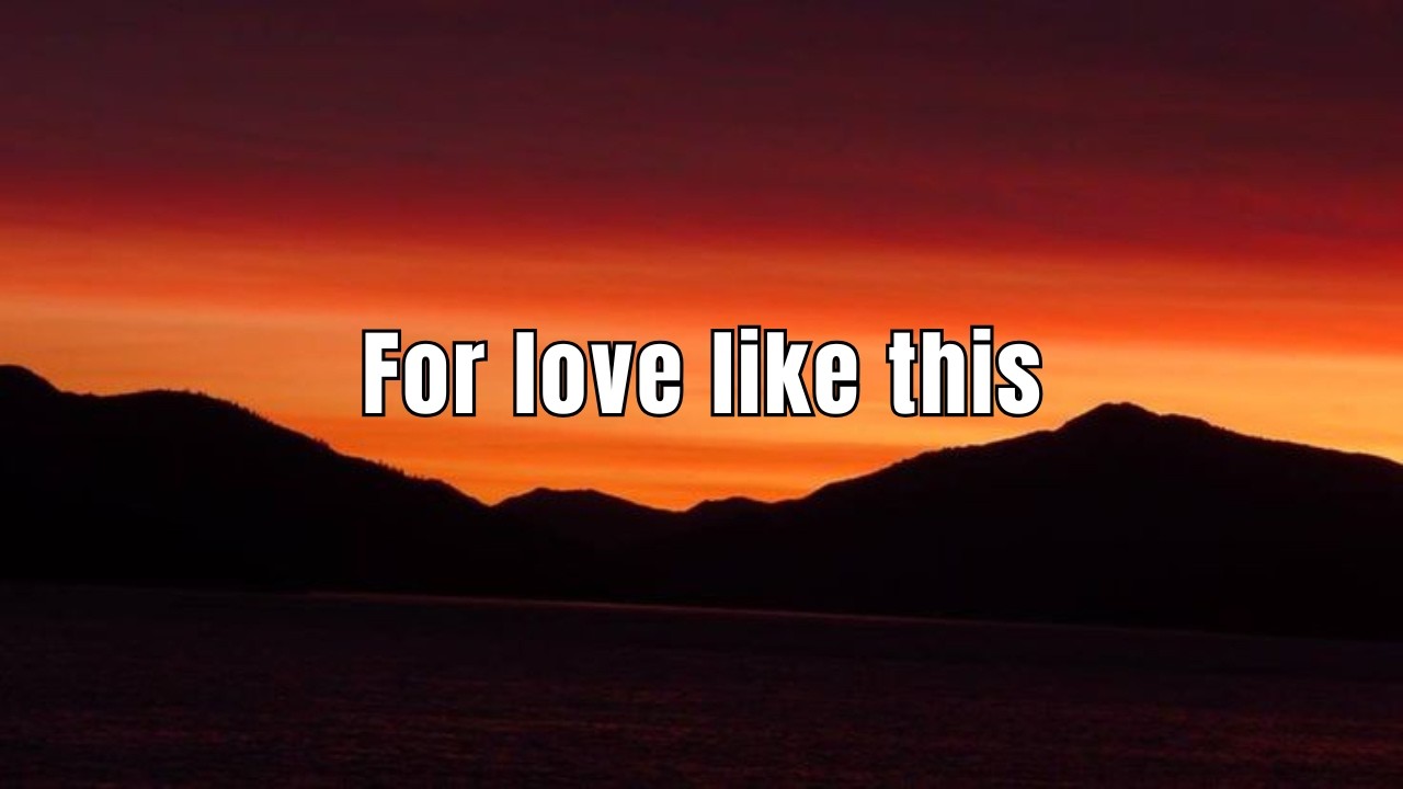 For love like this | Echoes of Code