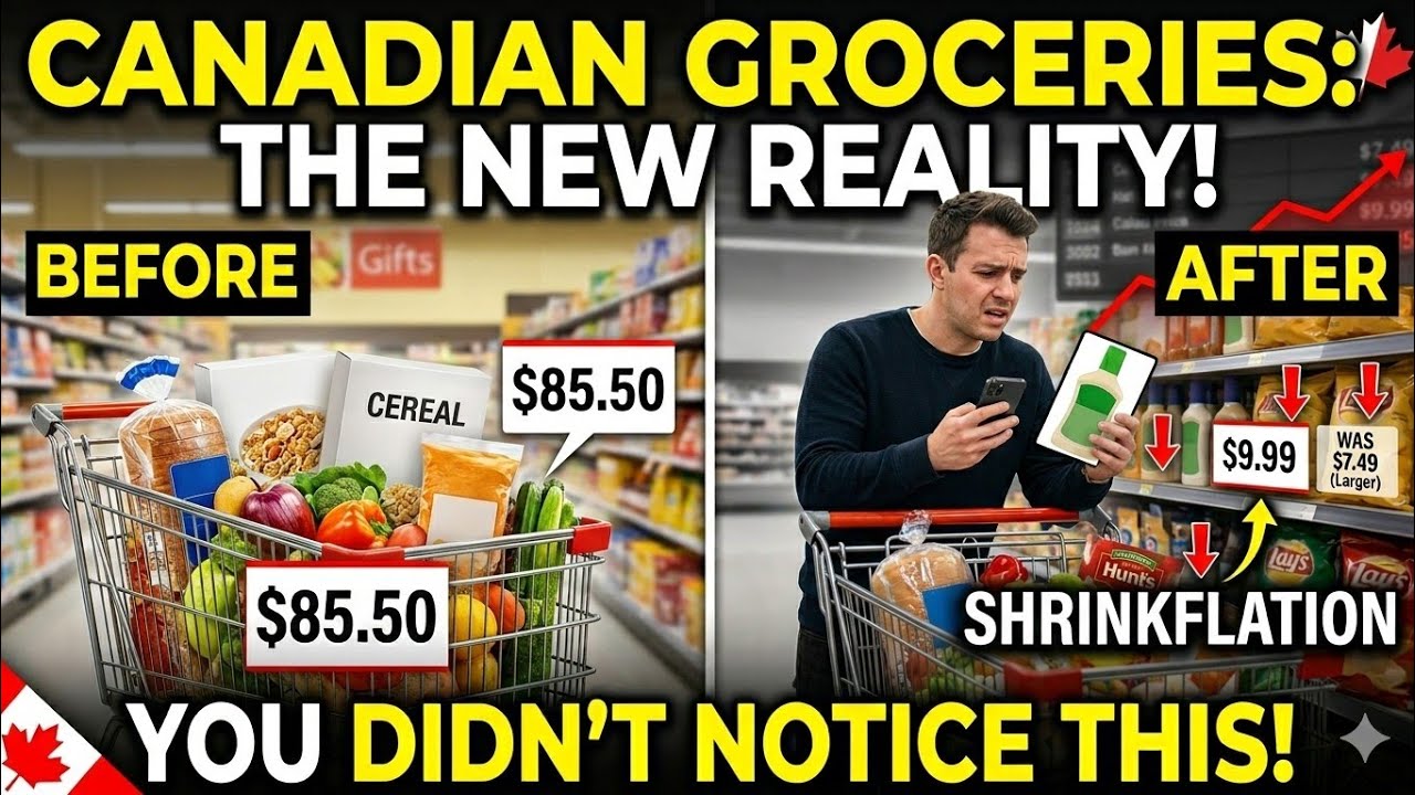 How Inflation Is Changing Grocery Shopping in Canada (You Didn’t Notice This!)