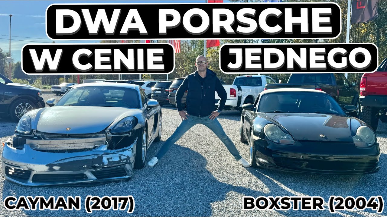 Porsche Cayman i Boxster z USA. Szczęście też się kiedyś kończy...