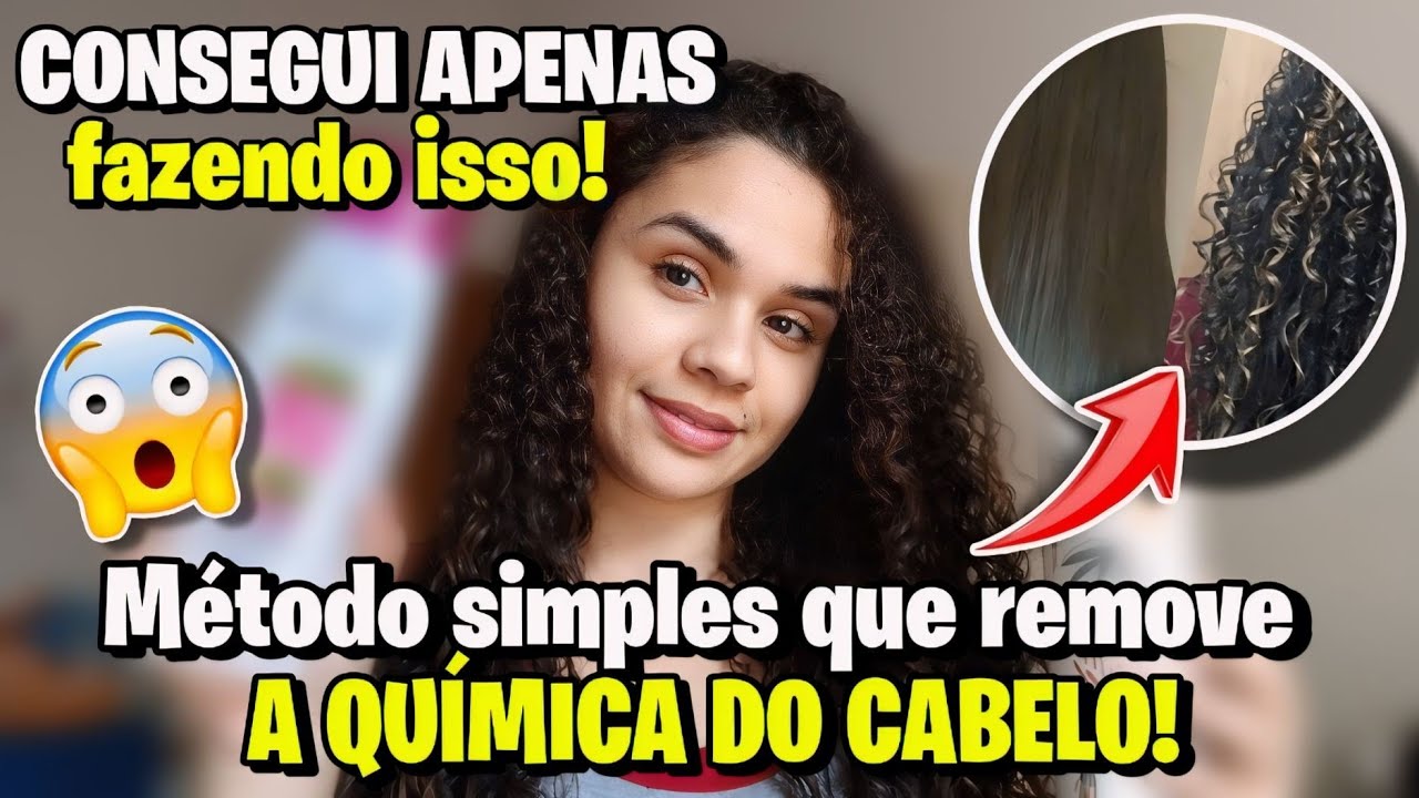 ÚNICO MÉTODO QUE REMOVE A PROGRESSIVA SEM LONGA TRANSIÇÃO E SEM PRECISAR CORTAR O CABELO