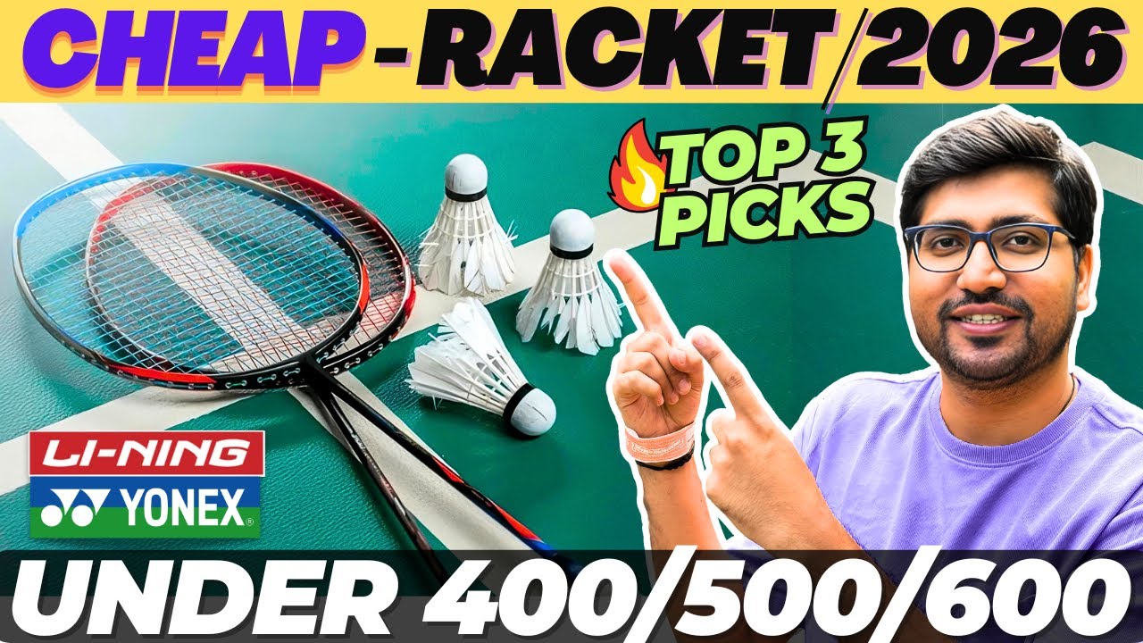 Best Badminton Rackets Under 500⚡Top 5 Rackets in 2026⚡Best Badminton Racket 2026⚡