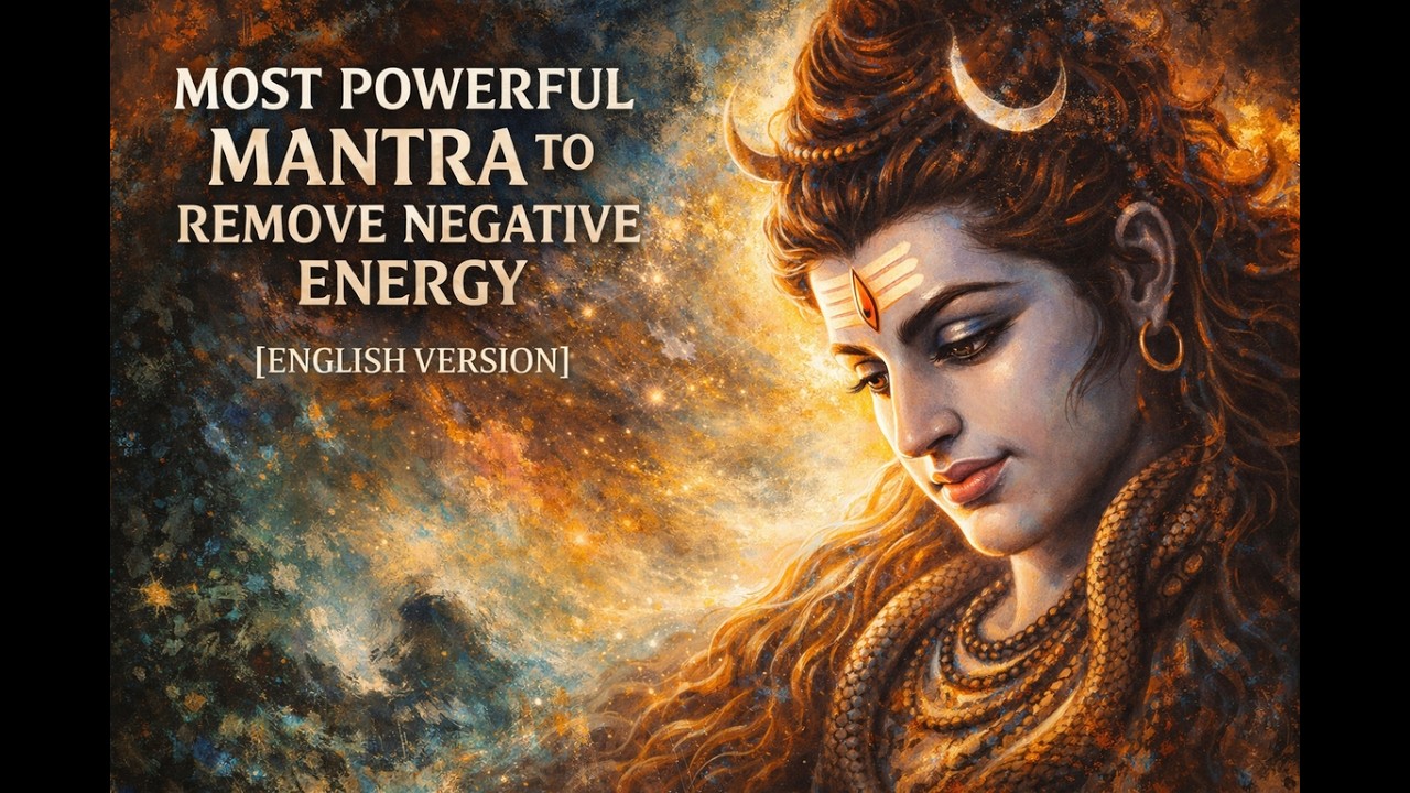 MOST POWERFUL MANTRA TO REMOVE NEGATIVE ENERGY (ENGLISH VERSION)