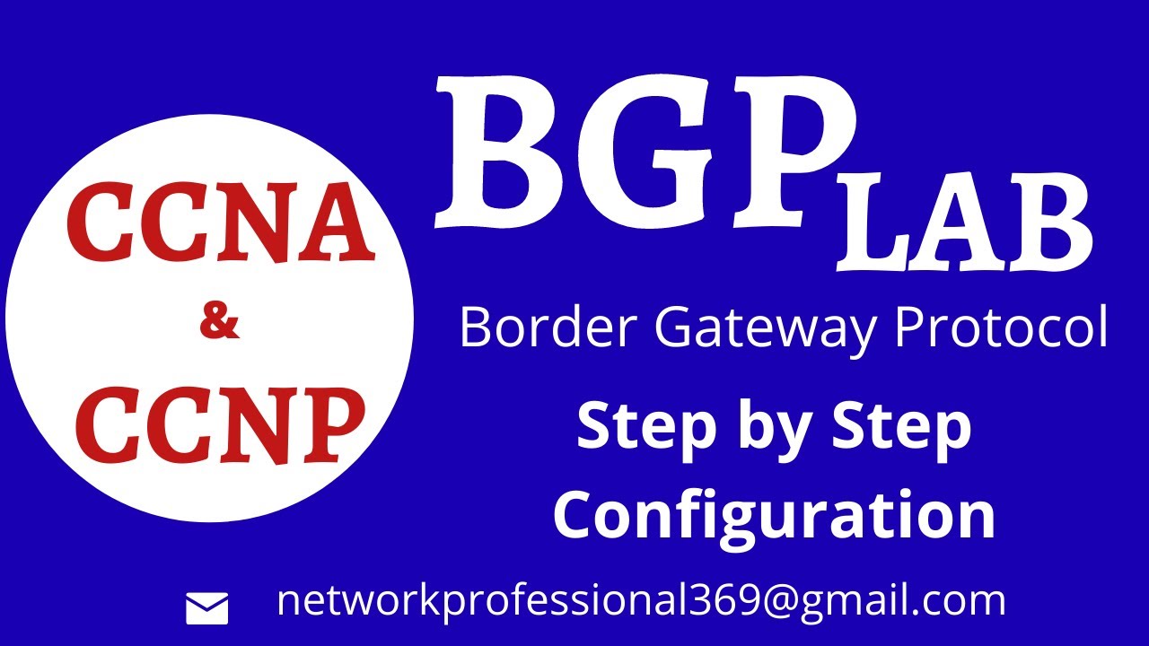 BGP Configuration Explained || Understanding BGP Neighbors || Border Gateway Protocol LAB || CCNA