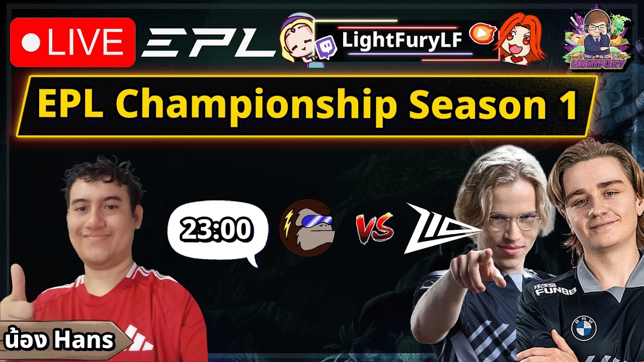 🔴[Dota2] ดูแข่ง (monkey) Business ⚔️ Z10 ( Bo3 )🏆 EPL Championship Season 1