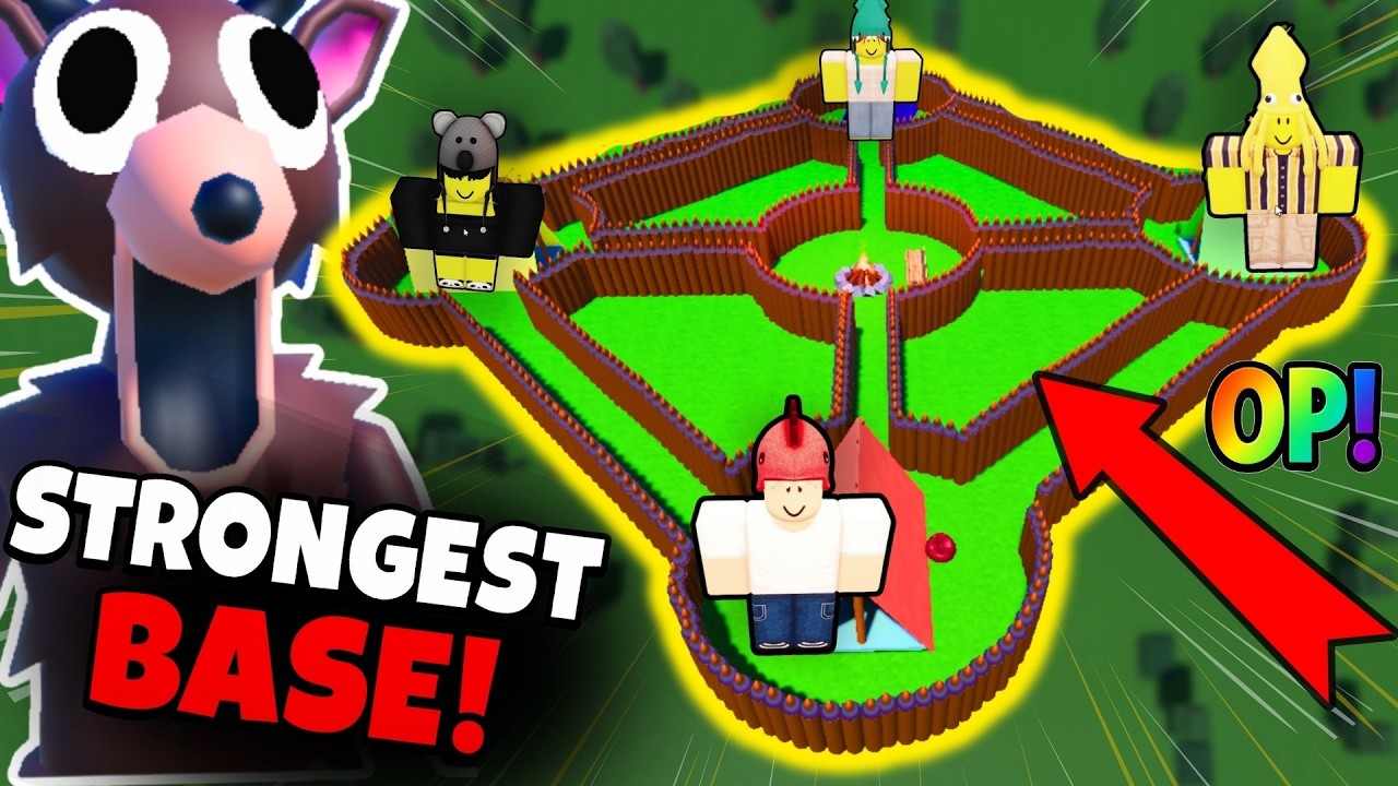 Я построил САМУЮ ПРОЧНУЮ базу за 99 ночей в лесу