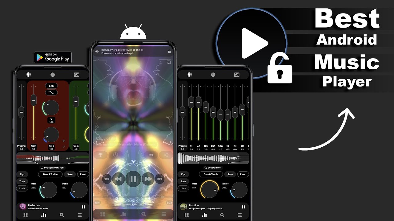 🎧Power AMP Music Player | Лучший музыкальный плеер для Android