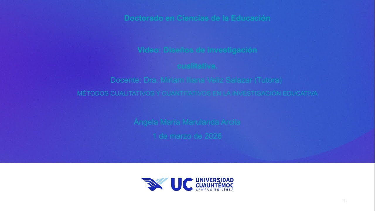 Diseño Cualitativo 