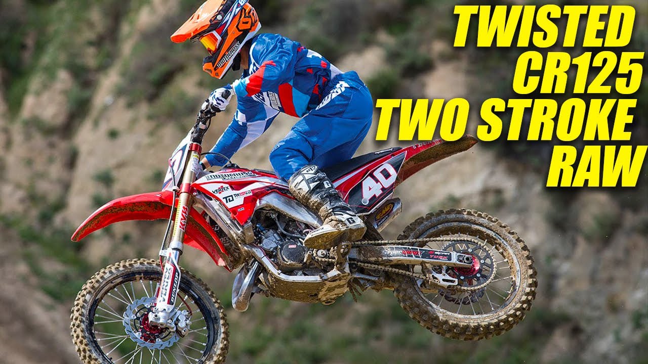 Twisted Honda CR125 Two Stroke RAW - Motocross Action Magazine